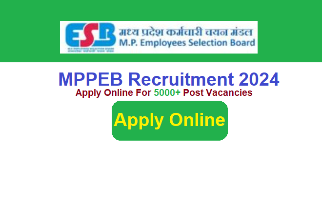 MPPEB Recruitment 2024 Apply Online