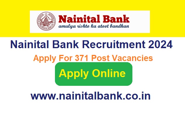 Nainital Bank Recruitment 2024 Apply Online